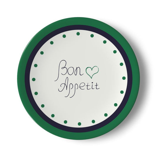 "Bon Appetit" Designer Plate