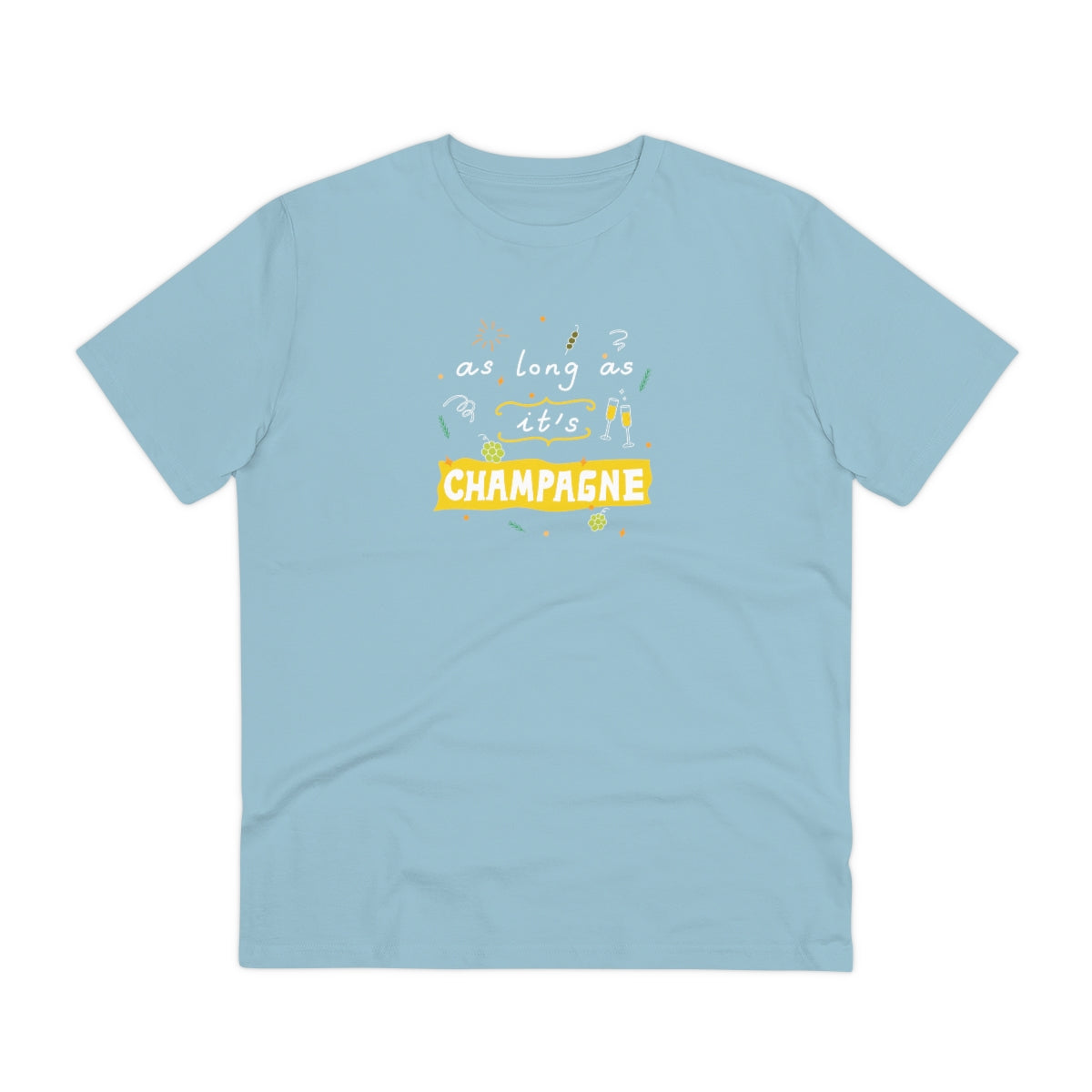 Champagne Lover 100% Cotton Unisex Tee
