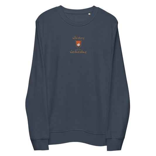 "Whiskey Wednesday" Organic Unisex Sweatshirt